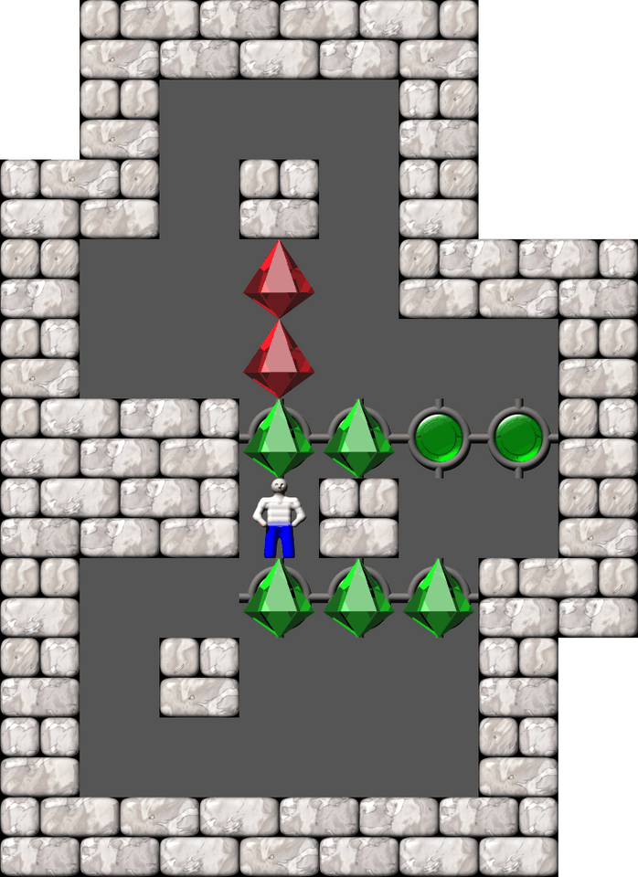 Sokoban Kevin 10 level 51